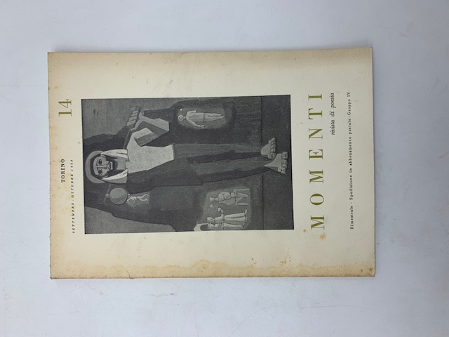 Momenti. Rivista di poesia. N. 14. Settembre-ottobre 1953